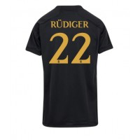 Koszulka piłkarska Real Madrid Antonio Rudiger #22 Strój Trzeci dla kobiety 2023-24 tanio Krótki Rękaw